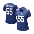 Women's Nike New York Giants #55 Ray-Ray Armstrong Game Royal Blue Team Color NFL Jersey