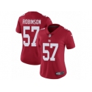 Women's Nike New York Giants #57 Keenan Robinson Vapor Untouchable Limited Red Alternate NFL Jersey