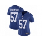 Women's Nike New York Giants #57 Keenan Robinson Vapor Untouchable Limited Royal Blue Team Color NFL Jersey