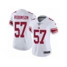 Women's Nike New York Giants #57 Keenan Robinson Vapor Untouchable Limited White NFL Jersey