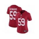 Women's Nike New York Giants #59 Devon Kennard Vapor Untouchable Limited Red Alternate NFL Jersey