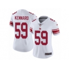 Women's Nike New York Giants #59 Devon Kennard Vapor Untouchable Limited White NFL Jersey