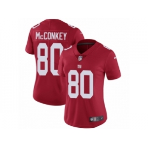 Women's Nike New York Giants #80 Phil McConkey Vapor Untouchable Limited Red Alternate NFL Jersey