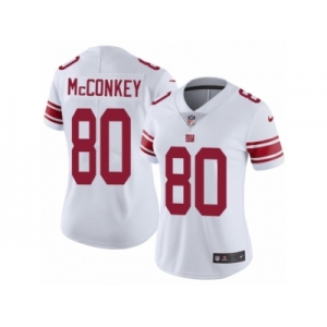 Women's Nike New York Giants #80 Phil McConkey Vapor Untouchable Limited White NFL Jersey