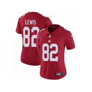 Women's Nike New York Giants #82 Roger Lewis Vapor Untouchable Limited Red Alternate NFL Jersey