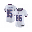 Women's Nike New York Giants #85 Rhett Ellison Limited White Rush NFL Jersey