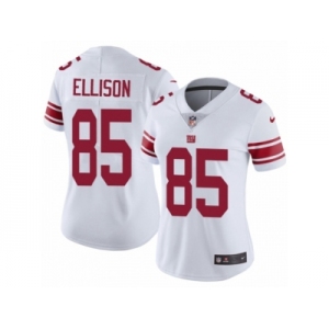 Women's Nike New York Giants #85 Rhett Ellison Vapor Untouchable Limited White NFL Jersey