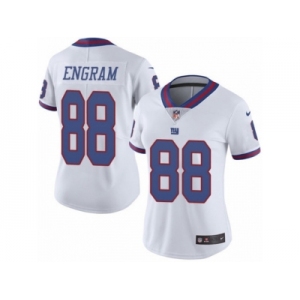 Women's Nike New York Giants #88 Evan Engram Limited White Rush NFL Jersey