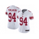 Women's Nike New York Giants #94 Dalvin Tomlinson Vapor Untouchable Limited White NFL Jersey