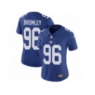 Women's Nike New York Giants #96 Jay Bromley Vapor Untouchable Limited Royal Blue Team Color NFL Jersey