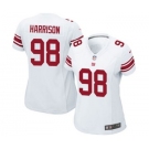 Women's Nike New York Giants #98 Damon Harrison Game White NFL Jersey