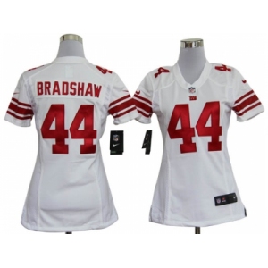 nike women nfl jerseys New York Giants #44 Ahmad Bradshaw White [nike]