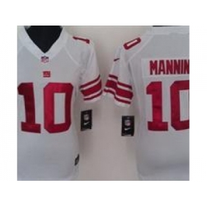 nike women nfl jerseys new york giants #10 manning white[nike]