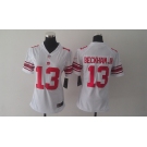 nike women nfl jerseys new york giants #13 beckham jr white[nike]