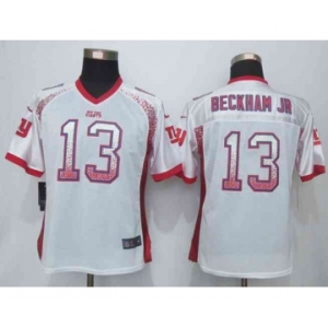 nike women nfl jerseys new york giants #13 bedkhamjr white[Elite drift fashion]