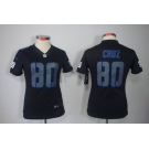 nike women nfl jerseys new york giants #80 cruz black[nike impact limited]