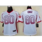 nike women nfl jerseys new york giants #80 victor cruz white[Elite drift fashion]