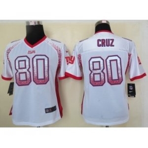 nike women nfl jerseys new york giants #80 victor cruz white[Elite drift fashion]