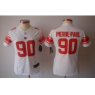 nike women nfl jerseys new york giants #90 pierre.paul white[nike limited]