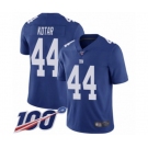 Youth New York Giants #44 Doug Kotar Royal Blue Team Color Vapor Untouchable Limited Player 100th Season Football Jersey