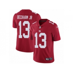 Youth Nike New York Giants #13 Odell Beckham Jr Vapor Untouchable Limited Red Alternate NFL Jersey