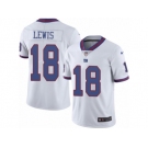 Youth Nike New York Giants #18 Roger Lewis Limited White Rush Vapor Untouchable NFL Jersey