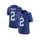 Youth Nike New York Giants #2 Aldrick Rosas Royal Blue Team Color Vapor Untouchable Limited Player NFL Jersey