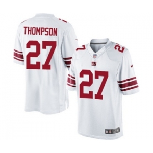 Youth Nike New York Giants #27 Darian Thompson Limited White NFL Jersey