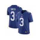 Youth Nike New York Giants #3 Geno Smith Vapor Untouchable Limited Royal Blue Team Color NFL Jersey