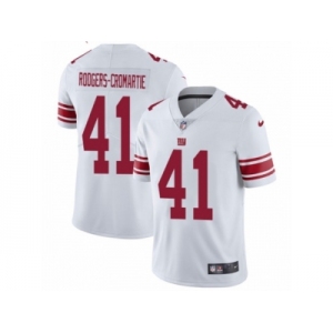 Youth Nike New York Giants #41 Dominique Rodgers-Cromartie Vapor Untouchable Limited White NFL Jersey