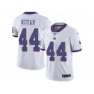 Youth Nike New York Giants #44 Doug Kotar Limited White Rush Vapor Untouchable NFL Jersey
