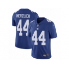Youth Nike New York Giants #44 Mark Herzlich Vapor Untouchable Limited Royal Blue Team Color NFL Jersey