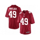 Youth Nike New York Giants #49 Nikita Whitlock Limited Red Alternate NFL Jersey