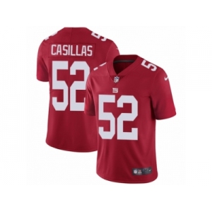 Youth Nike New York Giants #52 Jonathan Casillas Vapor Untouchable Limited Red Alternate NFL Jersey