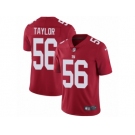 Youth Nike New York Giants #56 Lawrence Taylor Vapor Untouchable Limited Red Alternate NFL Jersey
