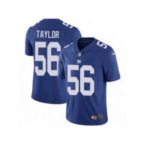 Youth Nike New York Giants #56 Lawrence Taylor Vapor Untouchable Limited Royal Blue Team Color NFL Jersey