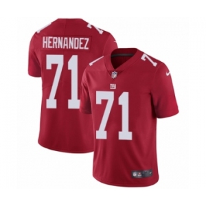 Youth Nike New York Giants #71 Will Hernandez Red Alternate Vapor Untouchable Elite Player NFL Jersey