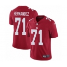 Youth Nike New York Giants #71 Will Hernandez Red Alternate Vapor Untouchable Limited Player NFL Jersey