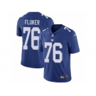 Youth Nike New York Giants #76 D.J. Fluker Vapor Untouchable Limited Royal Blue Team Color NFL Jersey