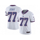 Youth Nike New York Giants #77 John Jerry Limited White Rush NFL Jersey