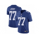Youth Nike New York Giants #77 John Jerry Vapor Untouchable Limited Royal Blue Team Color NFL Jersey