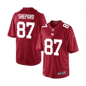 Youth Nike New York Giants #87 Sterling Shepard Limited Red Alternate NFL Jersey
