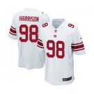 Youth Nike New York Giants #98 Damon Harrison Game White NFL Jersey