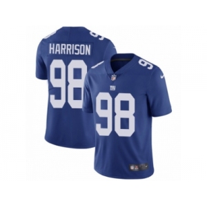 Youth Nike New York Giants #98 Damon Harrison Vapor Untouchable Limited Royal Blue Team Color NFL Jersey