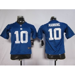 nike youth nfl jerseys new york giants #10 manning blue[nike]