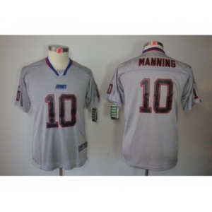 nike youth nfl jerseys new york giants #10 manning grey[nike lights out]