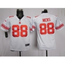 nike youth nfl jerseys new york giants #88 nicks white[nike]