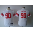 nike youth nfl jerseys new york giants #90 pierre.paul white[nike]