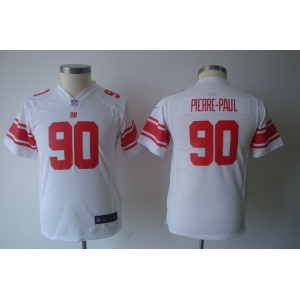 nike youth nfl jerseys new york giants #90 pierre.paul white[nike]