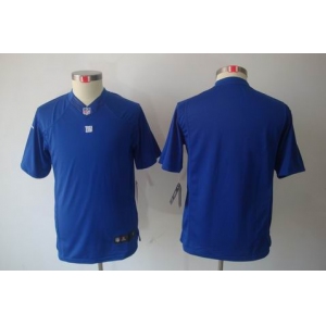 nike youth nfl jerseys new york giants blank blue[nike limited]